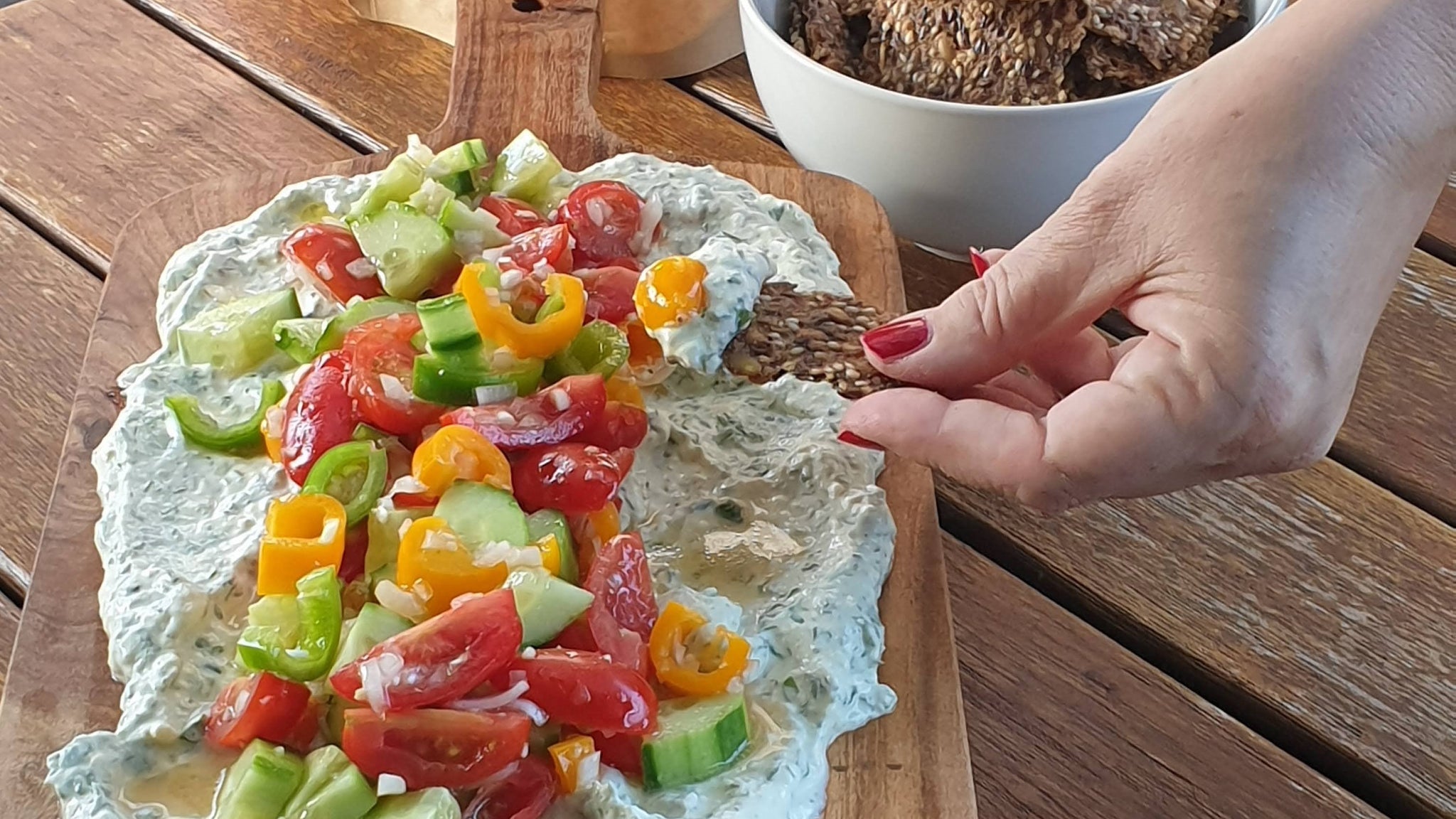 Entertainer's Feta Board