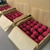 Raspberry Choc Bomb Amazeballs. GF, DF, vegan, raw. Box of 20 x 40g balls.